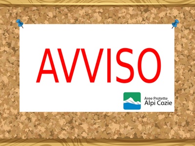 Avviso \u002D Aree protette Alpi Cozie