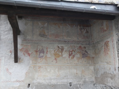 Cavalcata dei Vizi, Chiesa Parrocchiale di Salbertrand