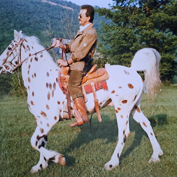 Il ricordo di Piercarlo Amprino, col suo cavallo Mescal