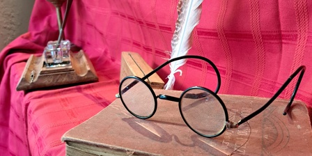 Vetrina Hotel Dieu: Penna, pennino e calamaio