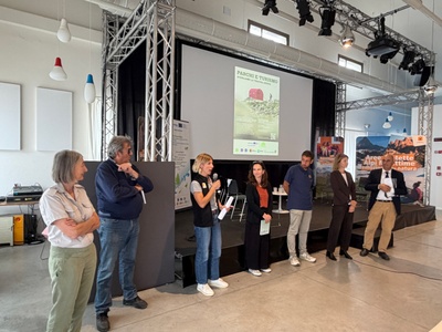 The initial greetings during the first day of the seminar in Cuneo.