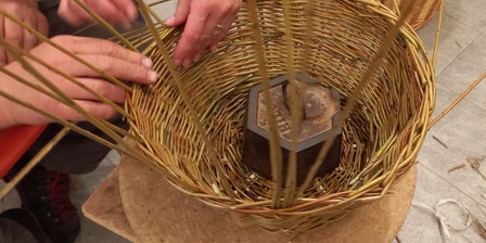 Basket weaving course for kids