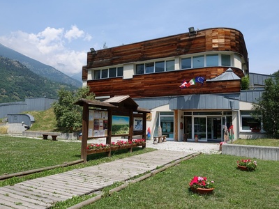 Legal headquarters and Visitor Center of the Authority in Salbertrand