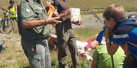 Incontro con i guardiaparco al Rifugio Assietta