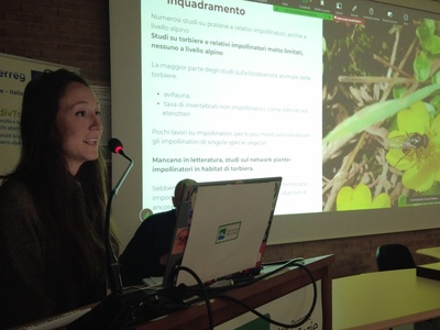 La présentation d\u0027une chercheuse de l\u0027Université de Turin.