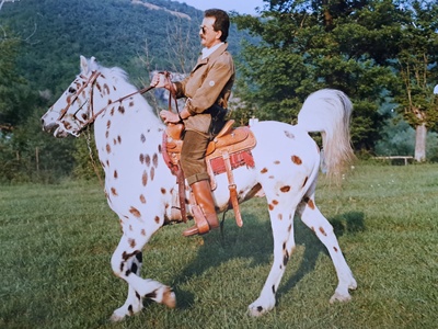 Il ricordo di Piercarlo Amprino, col suo cavallo Mescal