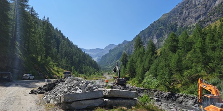 Interventi di ripristino fluviale lungo il Chisone