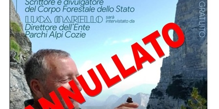 Locandina evento ANNULLATO