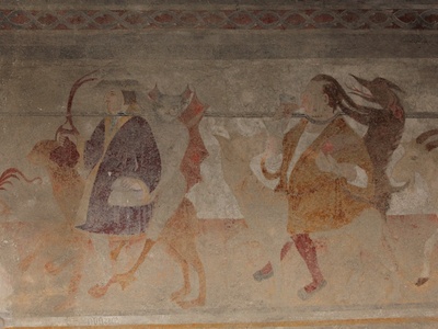 Cavalcata dei Vizi, Chiesa Parrocchiale di Salbertrand
