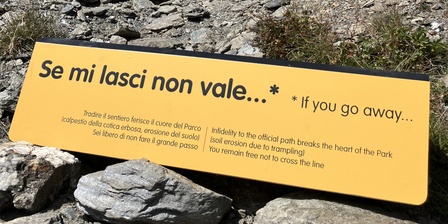 Il messaggio che compare sui nudge.