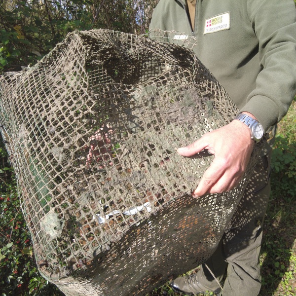 One of the self\u002Dbuilt traps required by the Park Rangers.