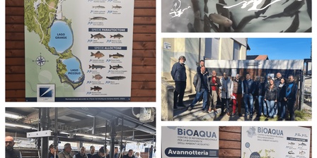 Immagini d\u0027archivio sulla visita dell\u0027Ente al Centro BIOAQUA di Avigliana