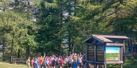 Fruitori nel Parco naturale del Gran Bosco di Salbertrand