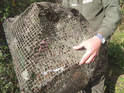 One of the self\u002Dbuilt traps required by the Park Rangers.