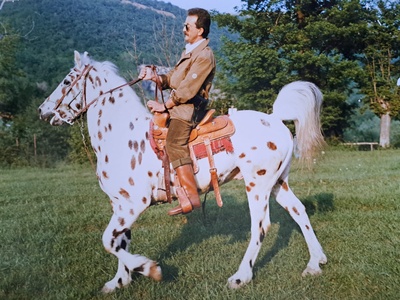 Il ricordo di Piercarlo Amprino, col suo cavallo Mescal