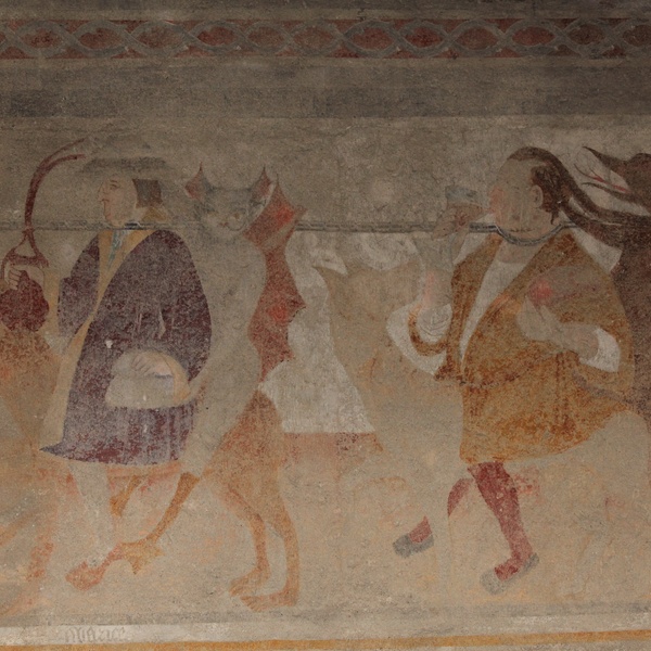 Cavalcata dei Vizi, Chiesa Parrocchiale di Salbertrand