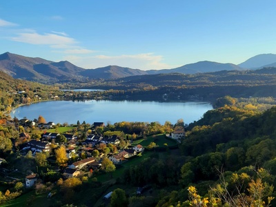 Panorama sui Laghi di Avigliana
